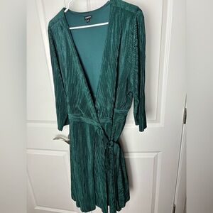 Torrid Fancy Occassion Full Wrap Dress